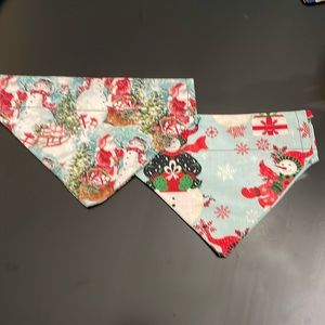 Christmas Dog Bandanna XS Handmade